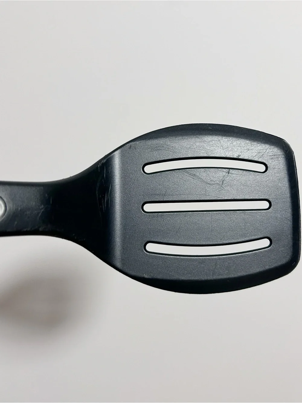 Calphalon Slotted Spatula Turner Flipper Utensil Black Silver